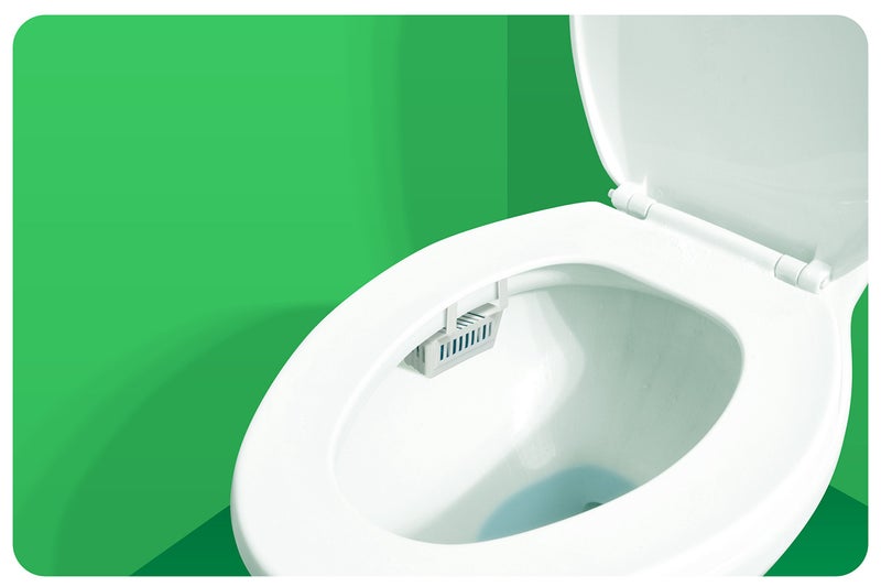 Big D 675 Toilet Bowl Rim Hanger with Non-Para Block, Evergreen Fragrance, 1500 Flushes (Pack of 12) - Ideal for restrooms in offices, schools, restaurants, hotels, stores, White - Image 4